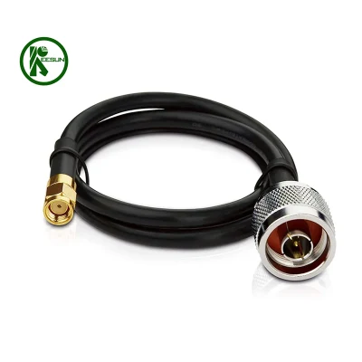 Cavo coassiale di prolunga Wavelink LMR 400 a bassa perdita da 150 mm N Connettori maschio a maschio SMA per 4G 5g Router LTE