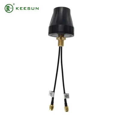 Antenna combinata GPS/WiFi/4G LTE 2 in 1 da 50 x 48 mm con SMA