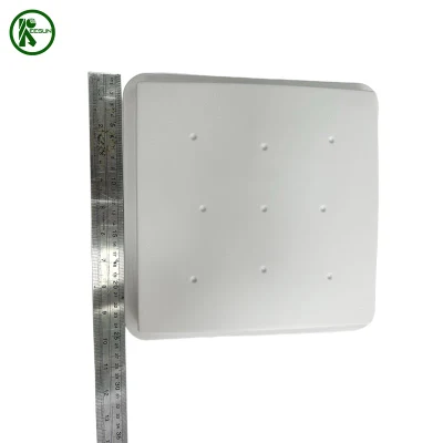 IP67 polarizzazione circolare impermeabile RFID a lungo raggio 8dBi UHF per esterni Antenna a pannello