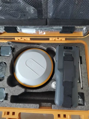 GPS RTK ad alta precisione per V90Plus ad alta precisione con radio esterna e. I controller Ihand30 supportano un&prime;ampia gamma di satelliti Hi-Target V90Plus RTK GPS