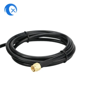 Antenna con montaggio magnetico 4G LTE da 806-960 MHz / 1710-2690 MHz con LMR195 Connettore SMA per cavo