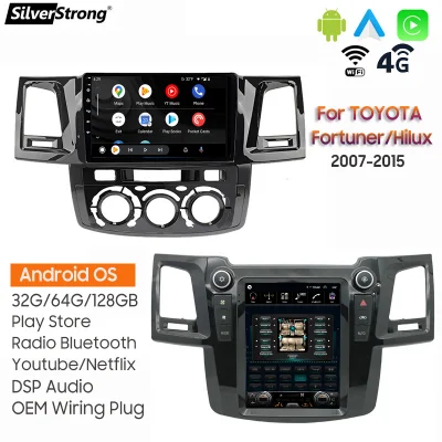 Navigazione GPS per auto Android Fortuner SW4 Hilux Vigo
