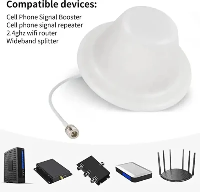 Uso interno o esterno per antenna amplificatore di segnale 2g 3G 4G, antenna omnidirezionale da soffitto