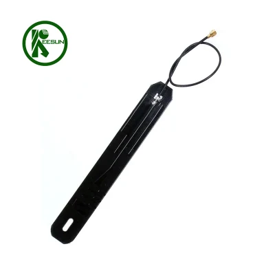 Antenna interna per circuito stampato 4G LTE WiFi 3dBi 3G nera da 95*14*0,8 mm Con Ipex