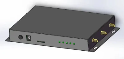 Router IoT M2M 300 Mbps, veicolo/industriale 4G LTE supporto router Wi-Fi Bt, CAN, GPS, RS485 e RS232