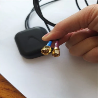 Antenna con connettore maschio SMA Combo GSM e GPS magnetico