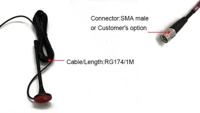 Antenna esterna LTE con montaggio a magnete ad alto guadagno e antenna omnidirezionale Antenna di comunicazione 4G a lungo raggio