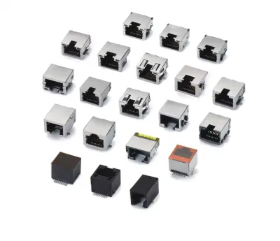 Terminale FPC USB VGA HDMI DVI pin wafer impermeabile RF Connettore RJ45 DIN 41612 in fibra D-SUB