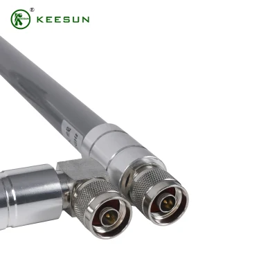 N WIFI da 2.4 5.8 GHz per esterni omnidirezionale in fibra di vetro maschio Antenna radio