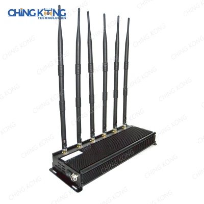 6 antenne utilizzate in auto GSM 3G 4G 2.4G LoJack Jammer GPS