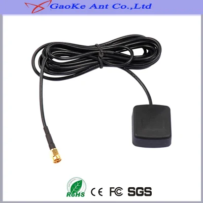 Antenne GPS marine di tipo piccolo 1575 MHz (con connettore TNC) Antenna GPS con cavo da 10 m.