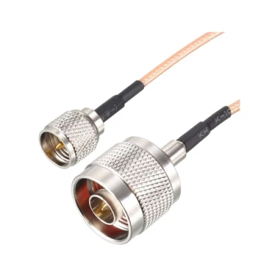 Maschio SMA con corpo in ottone placcato oro e contatti N Maschio con connettore nichelato per modem router 4G/LTE GPS Ricevitori