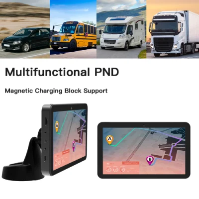 ODM protezione degli occhi antincendio portatile Android Car Tablet GPS PND 7 pollici Android Magnetique Tablet PC con DVR AV-in GPS AGPS DVB-T2