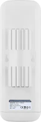 L&prime;Extender WiFi per esterni con potenza RF DA 500 MW è conforme allo standard IEEE 802.11AC/a/N. Antenna da pannello MIMO da 14 dBi integrata