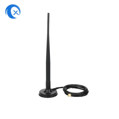 Antenna con montaggio magnetico 4G LTE da 806-960 MHz / 1710-2690 MHz con LMR195 Connettore SMA per cavo