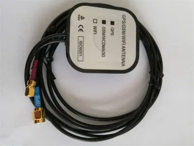 Antenna combinata GPS+GSM per auto con connettore SMA