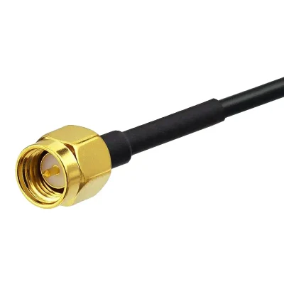 Antenna impermeabile esterna 300 mm 3 5dBi Stick lunghezza 30 cm SMA Antenna GSM Sucker con connettore maschio
