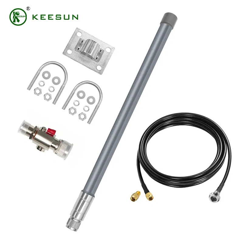 Helium 868MHz 915MHz WiFi Outdoor FRP Omni Lora Communication Dual Band Antenna