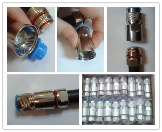 1/2&quot; RF Feeder Cable / Corrugated Cable with N / Din Plug for DAS