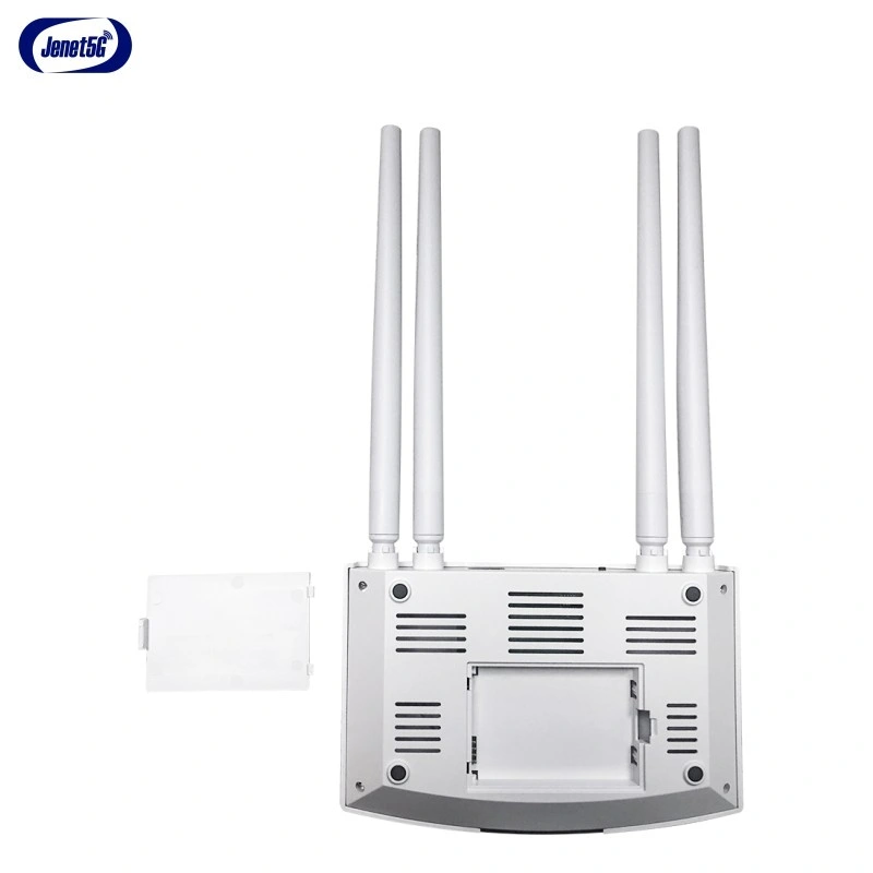 Factory OEM ODM B525 Baterry 4 External Antennas 300Mbps Unlocked 4G CPE Wi-Fi Router with SIM Card Slot