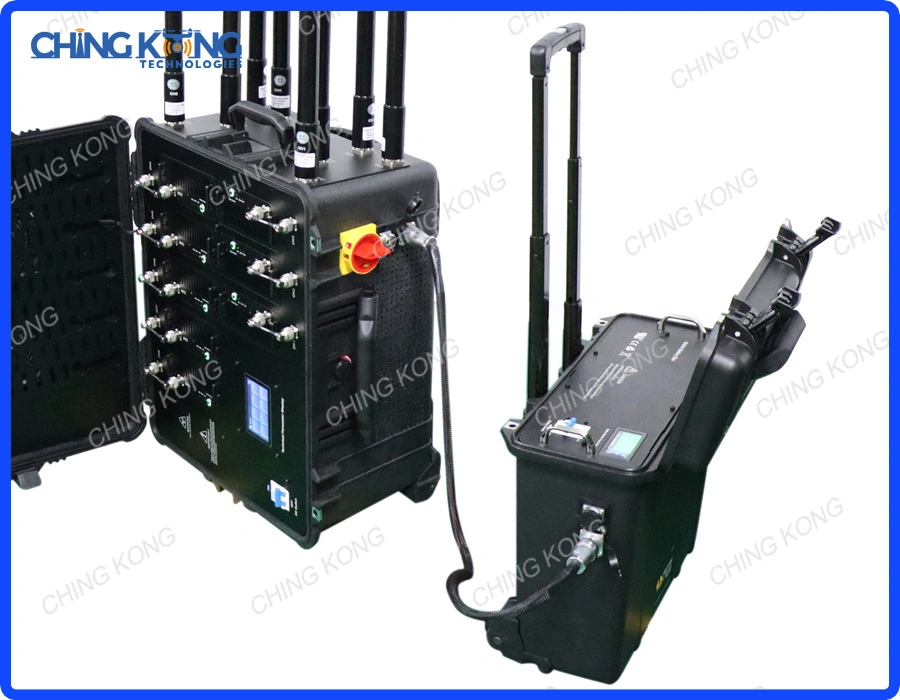 Portable Drawbar Box Dds Broadband Ied Signal Jammer VIP Jammer Explosion-Proof Device