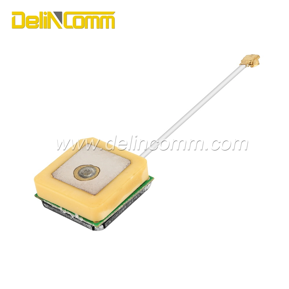 High Gain Internal Dielectric Ceramic GPS Patch Antenna with Ipex/U. FL Connector
