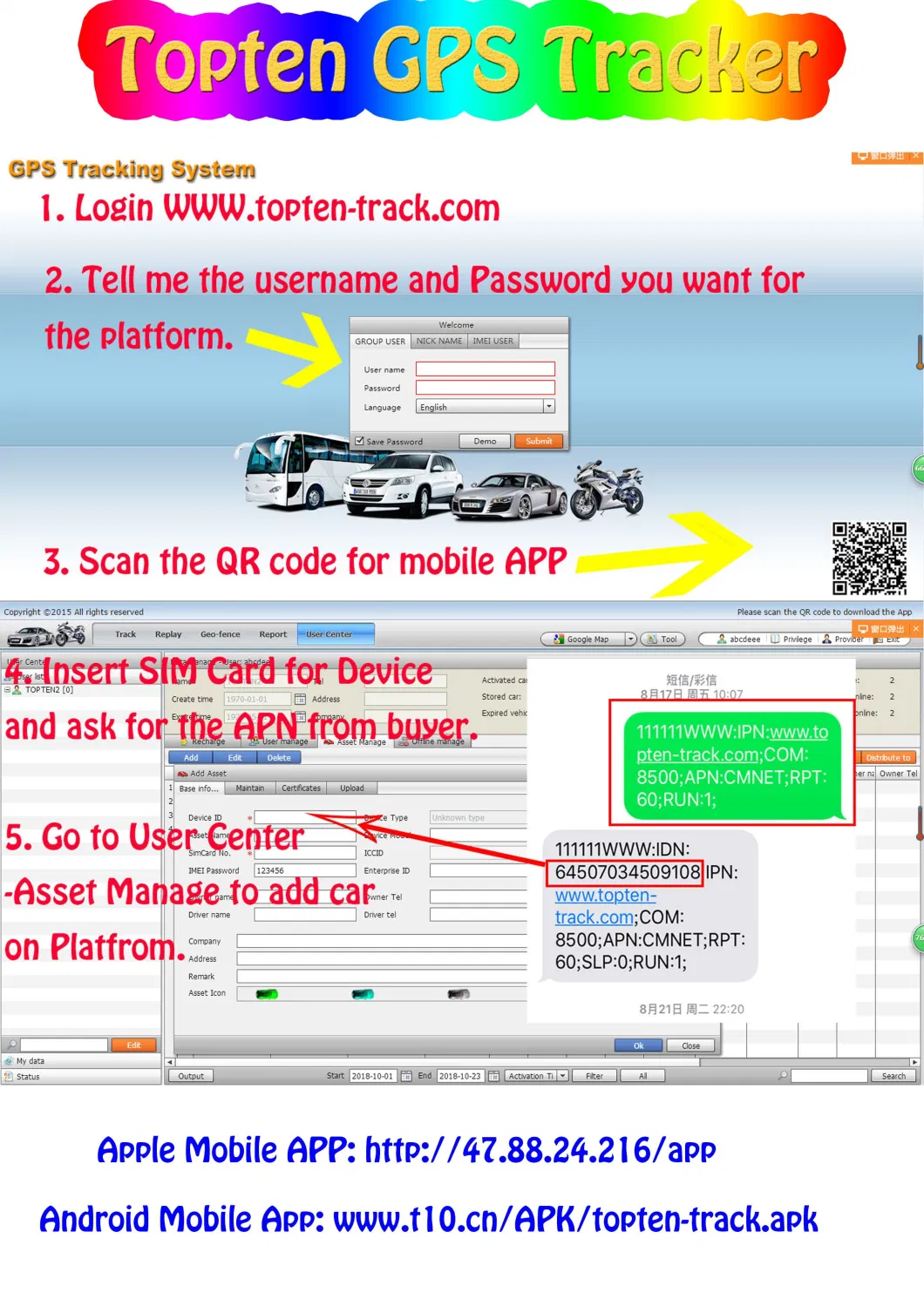 Google Map Real Time Fleet Monitoring Vehicle Car Alarm Lt02-Wy