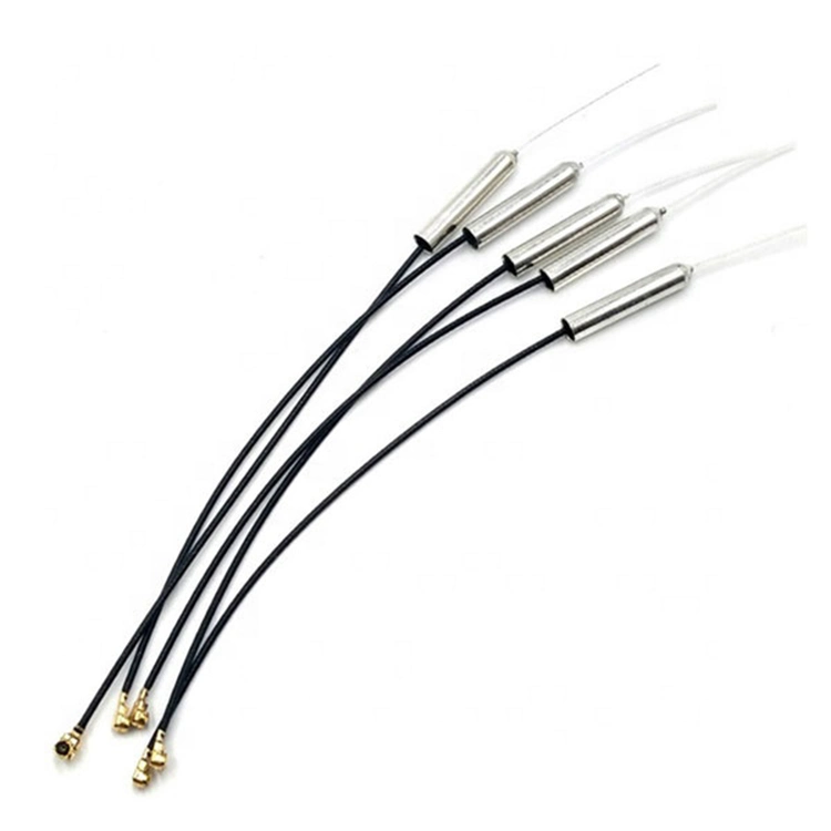 RF1.13 Cable 2.4GHz WiFi Omni Internal Copper Tube Antenna with U. FL Connector Spring Antenna