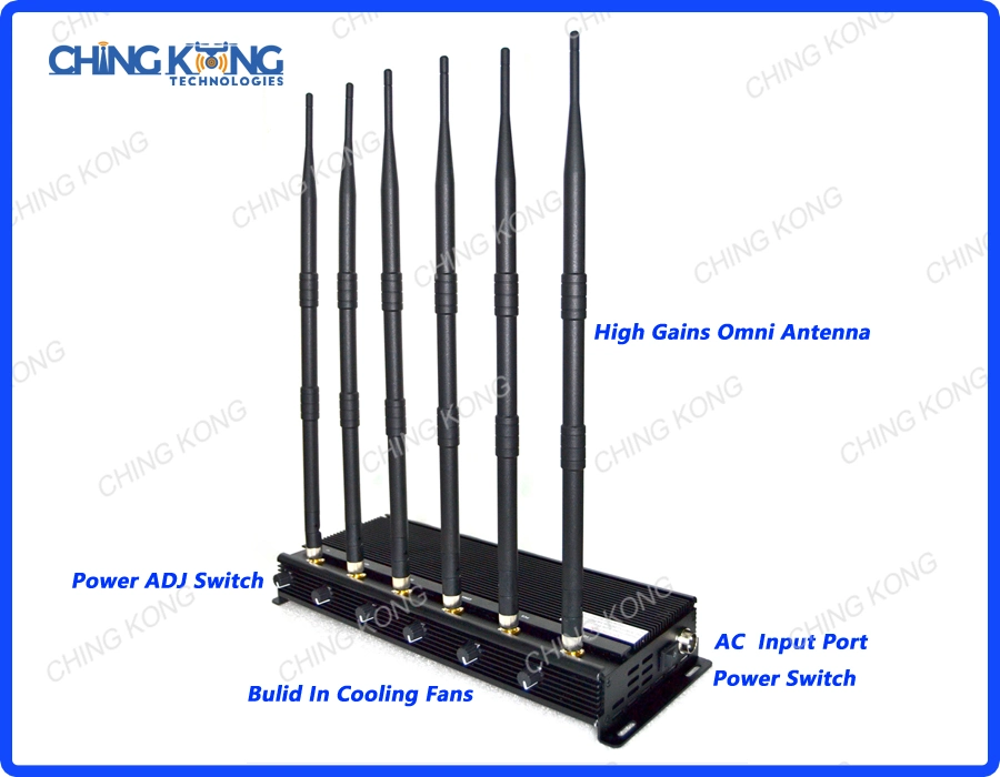 6 Antenna GSM3g4g2.4G Locator Interceptor