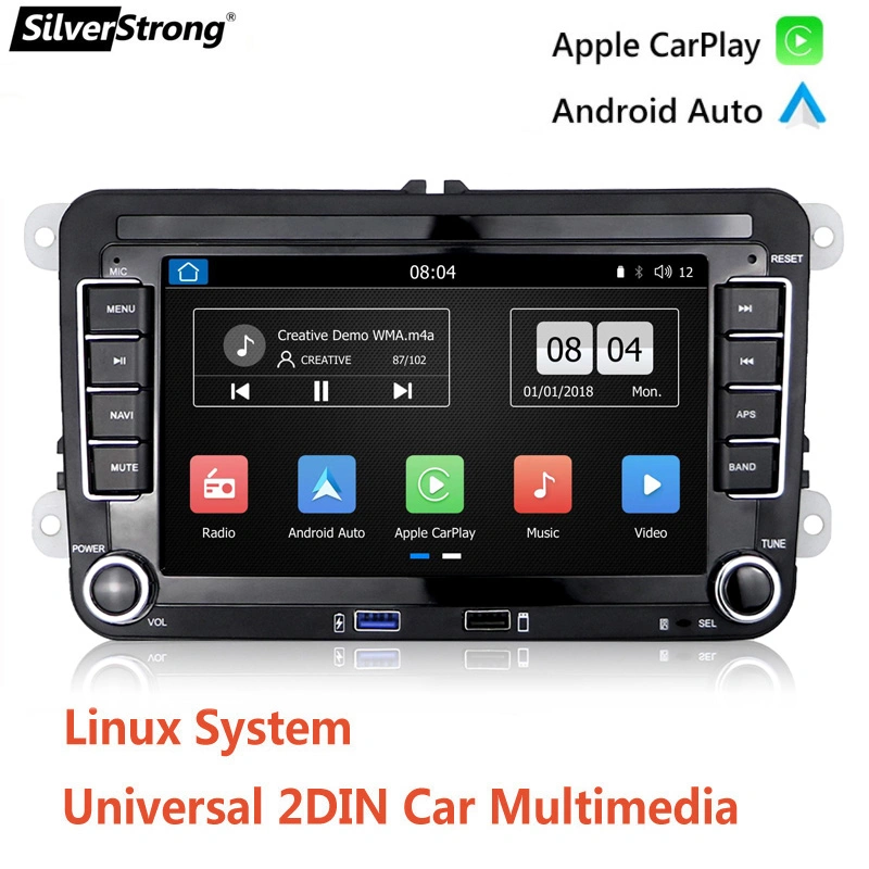 RCD360 Apple Carplay Mirrorlink RCD300 Mib 2DIN 7&quot; VW Car Radio Multimedia Player GPS Navigation Bluetooth FM Autoradio for VW Polo Golf