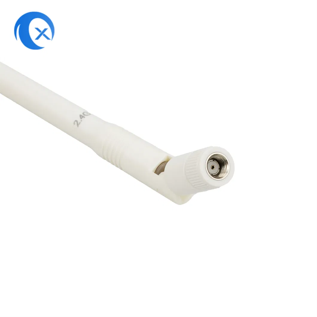 2.4G External Rubber Duck 7dBi High Gain Omni-Directional Router Ap WiFi Antenna with Hinged SMA RP Male Connector