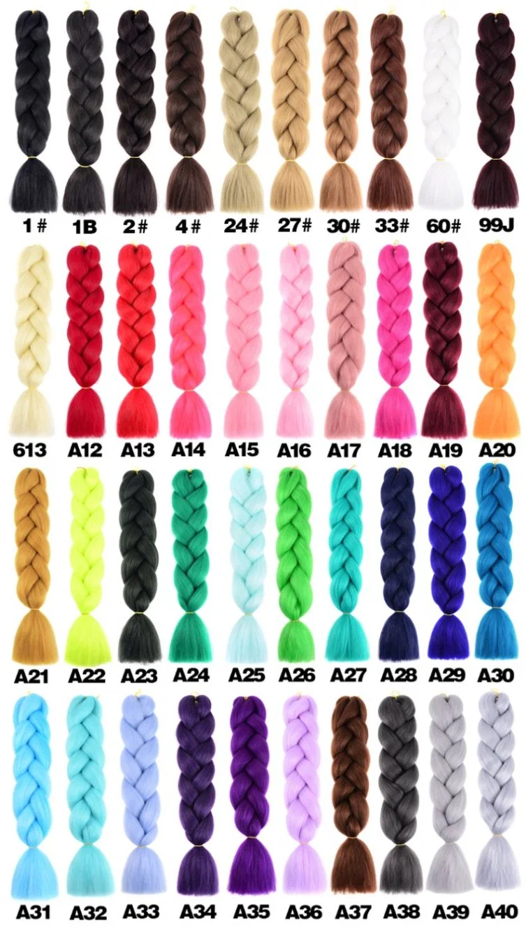 Wholesale Xpression Braiding Hair Braiding Hair Synthetic Jumbo Braiding Hair