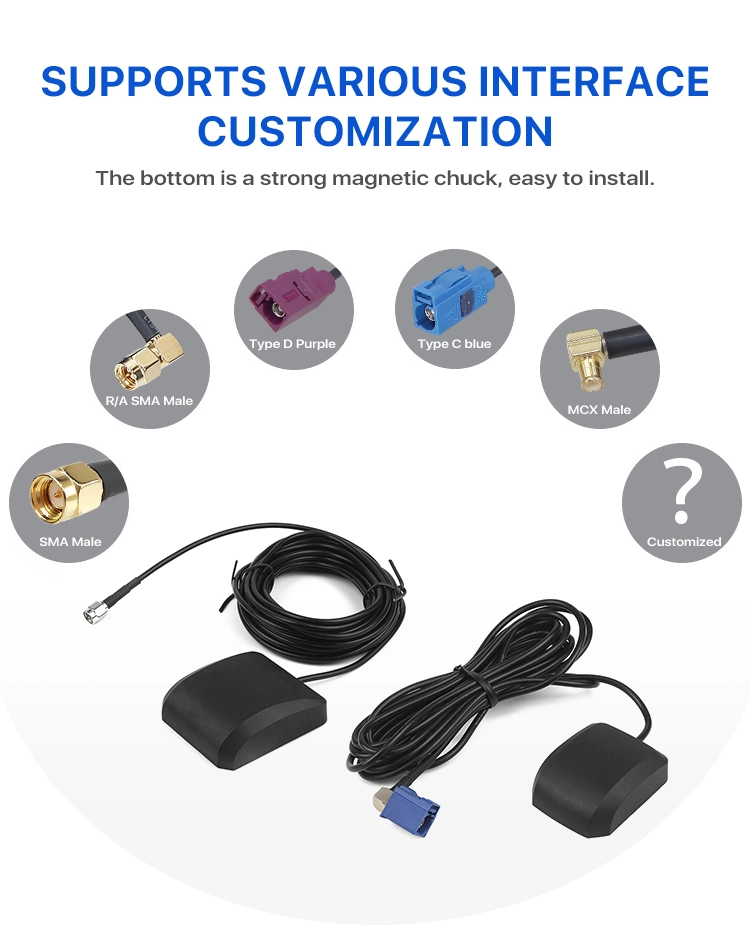 Low Cost 28dB Gain Active External GPS Antenna