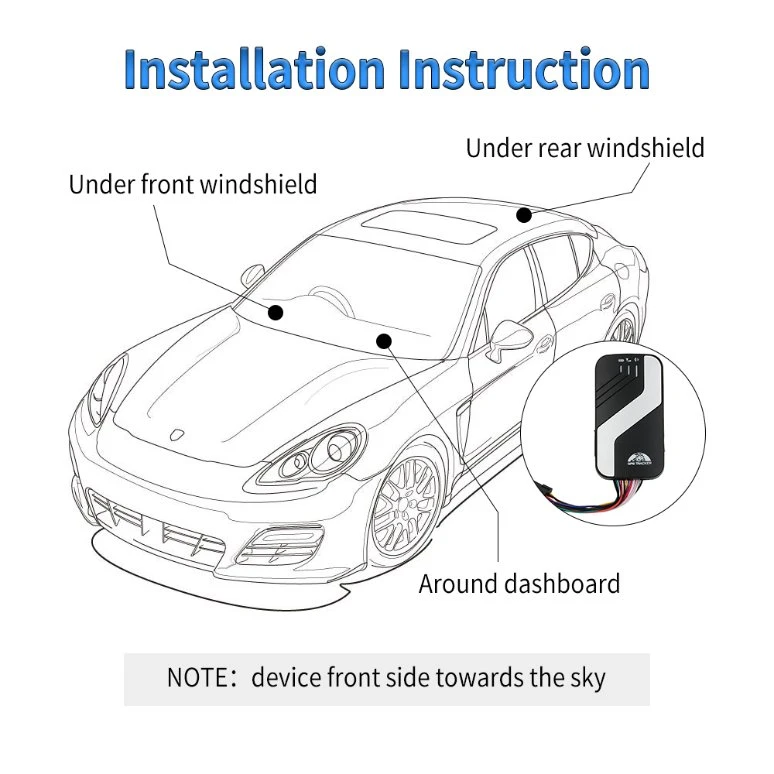 4G Tracker Free Platform Real-Time Positioning Fleet Management Auto Supplies Vehicle GPS Tracker Tk403b