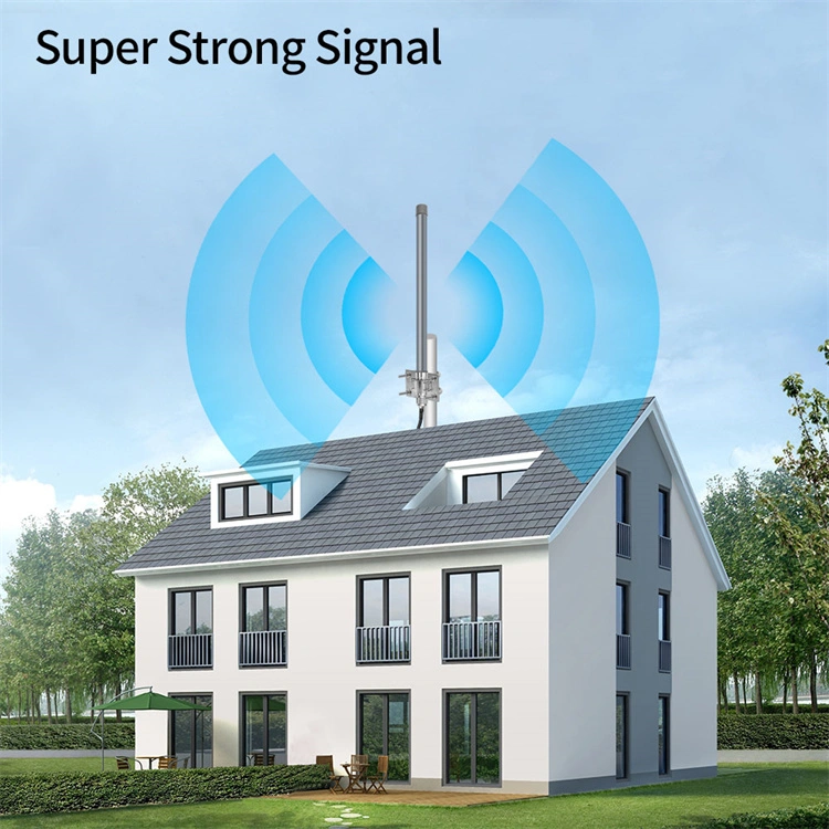 Fiberglass Reinforced 2.4/5.8g Dual-Band FRP Antenna for Long Distance Communication