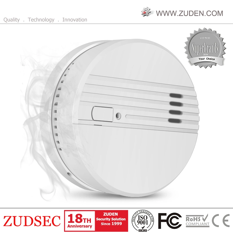 Wireless 433 MHz 315MHz Smoke Detector Independent 9V Battery Smoke Detector