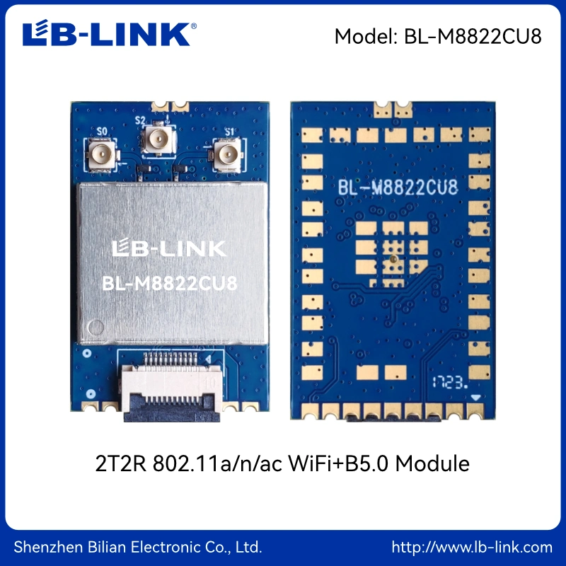 LBLINK BL-M8822CU8 5g Band WLAN + Blv5.0 Combo Module Jammer Designed Three Antenna Hole for OEM ODM China Xx Mobile Signal Jammer