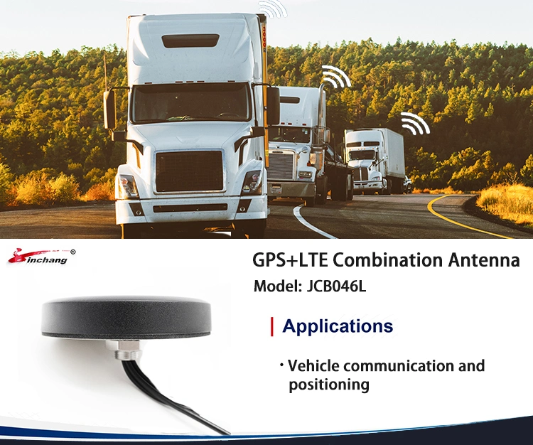 IP67 GPS LTE Combination Car 4G Antenna with Screw Mounting