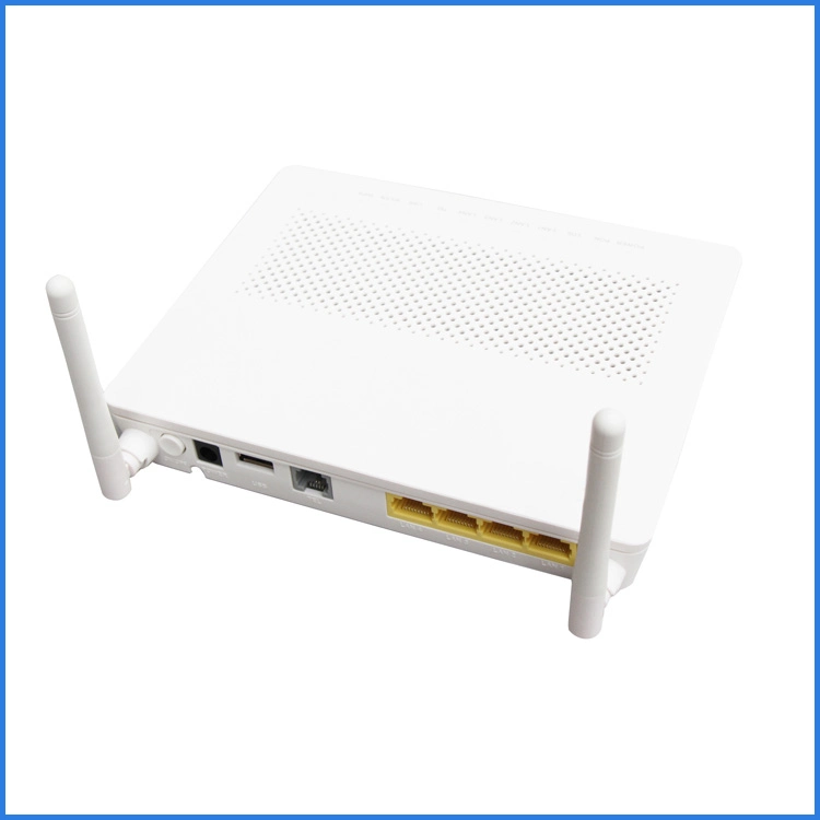 New Original Gpon ONU Wireless Router 1pots 1ge 3fe 2.4G Wi-Fi Hg8546m 2/5dB Antenna Optical Network Unit Compatible with Huawei Olt