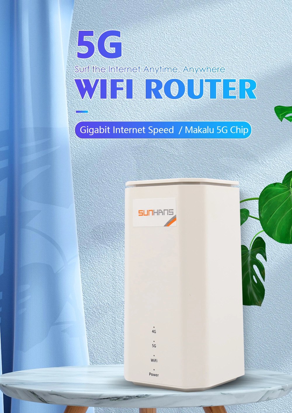5g WiFi Network Integrated World-Wide 5g-2g Multi Modem SIM Wireless Router with 4X4 MIMO Antenna