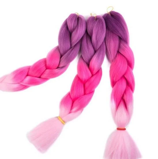 Soft Synthetic Hair Jumbo Braiding Hair Xpression