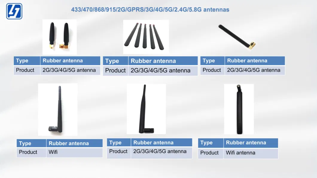 Custom Made GPS GSM 2.4GHz/5.8GHz 2dBi WiFi Router Receiver Antenna