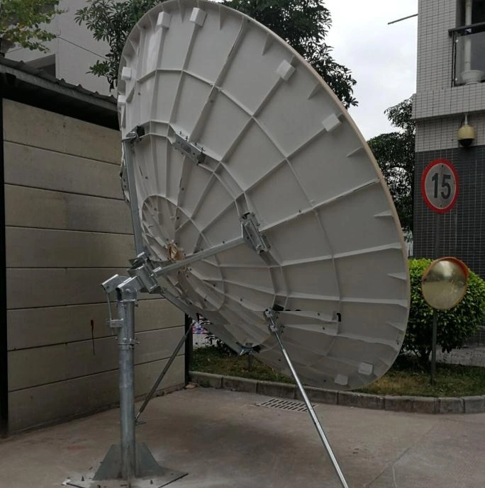 2.4 M FRP Antenna SMC Antenna Low Density, High Proportion as Strong as Steel Light as Aluminum Pressure Resistance Performance