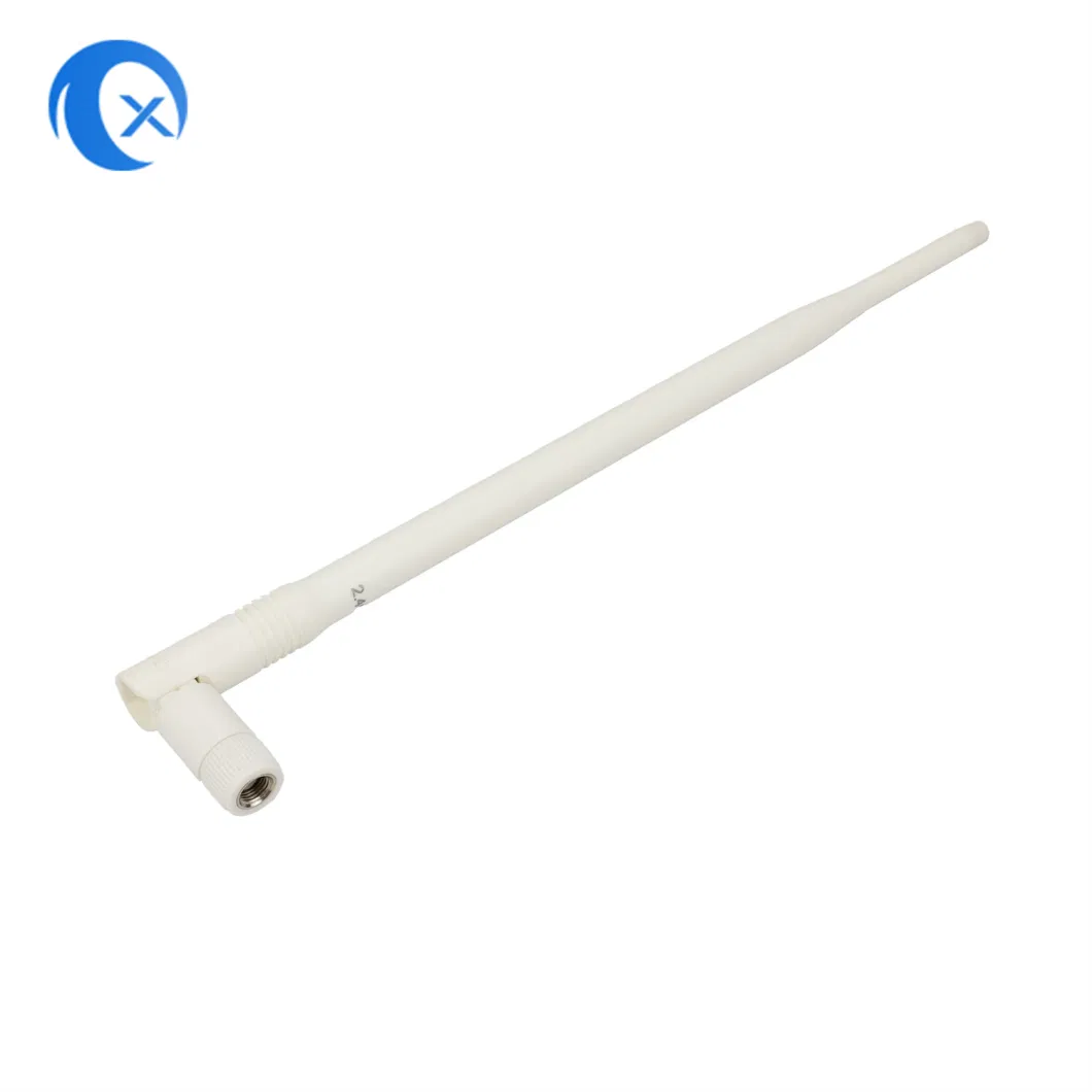 2.4G External Rubber Duck 7dBi High Gain Omni-Directional Router Ap WiFi Antenna with Hinged SMA RP Male Connector