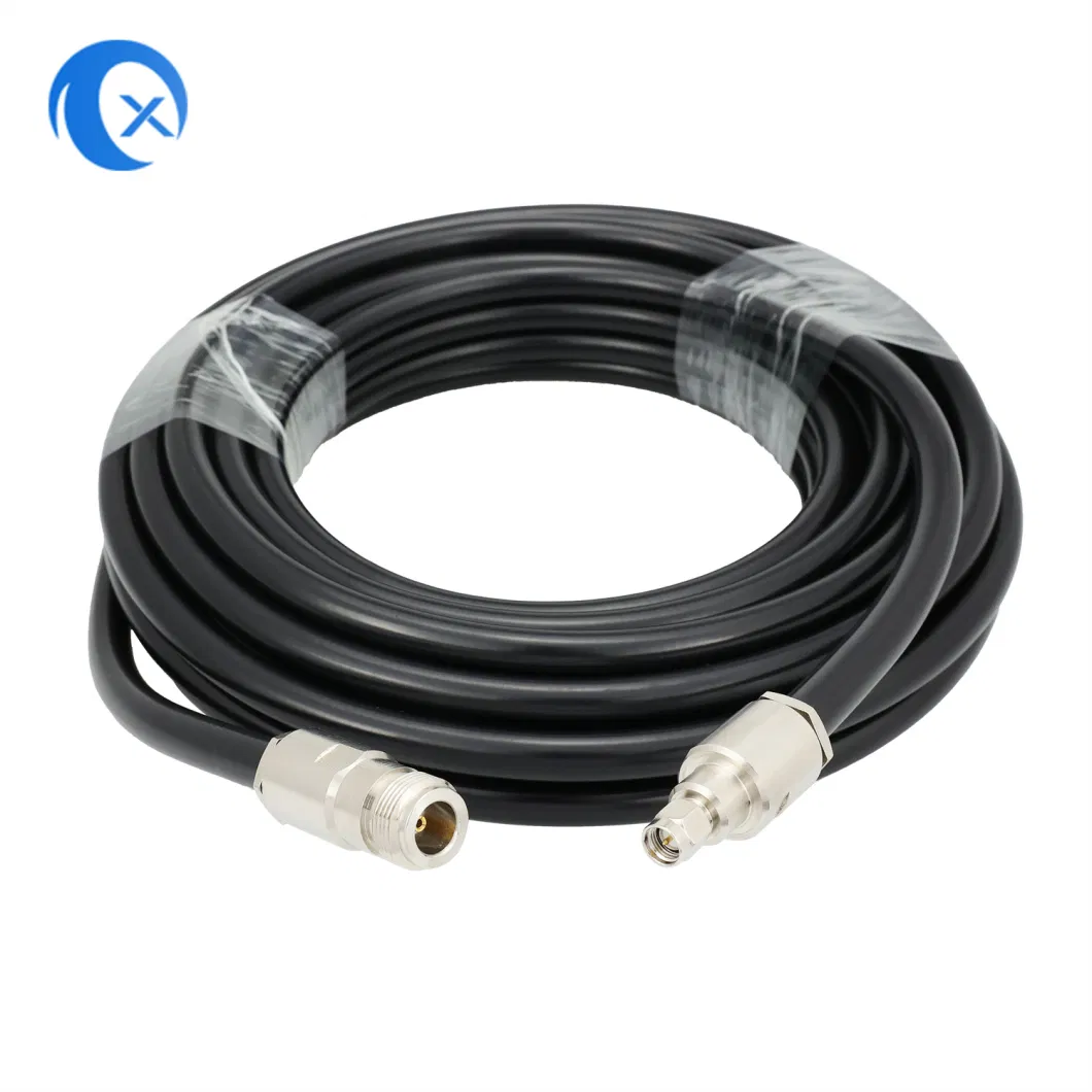 LMR400 Cable N-Female to SMA-Male Connector Low Loss Extension RF Cable 50 Ohm SMA Cable for 3G/4G/5g/LTE/Ads-B/Ham/GPS/WiFi/RF Radio to Antenna Use