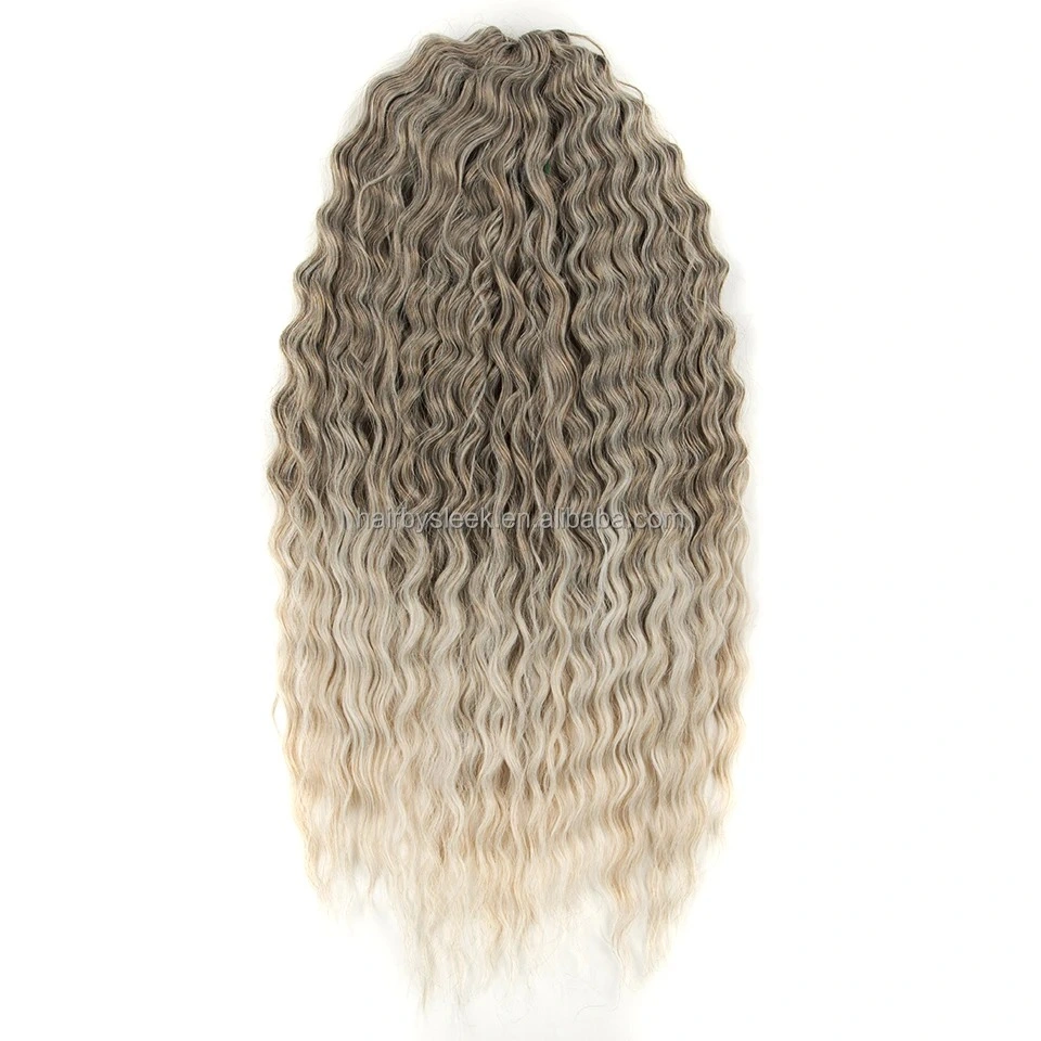 Colorful Heat Resistant Long Wave Passion Twist Braiding Hair Bundles Synthetic Hair Extension for Women