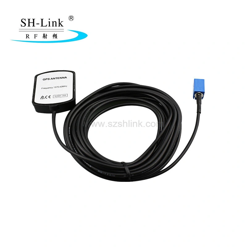 GPS Antenna with Fakra Female Rg174 Cable