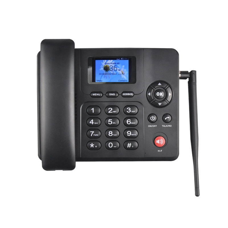 Direct Manufacturer Volte 4G GSM Desktop Phone Integrated /TNC Antenna Optional