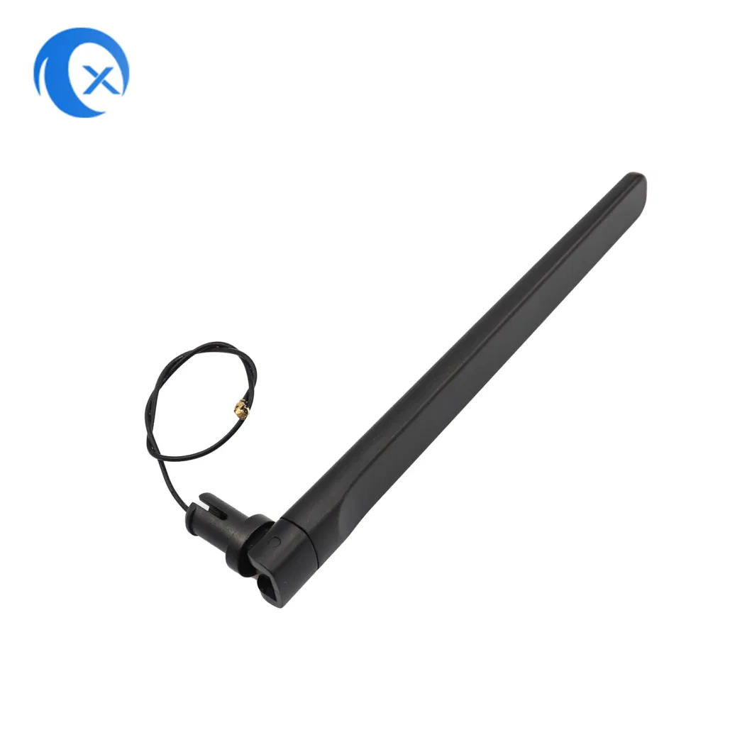 2.4G 5g GPS/GSM/WiFi/TV Rubber Paddle Antenna with Coaxial Cable