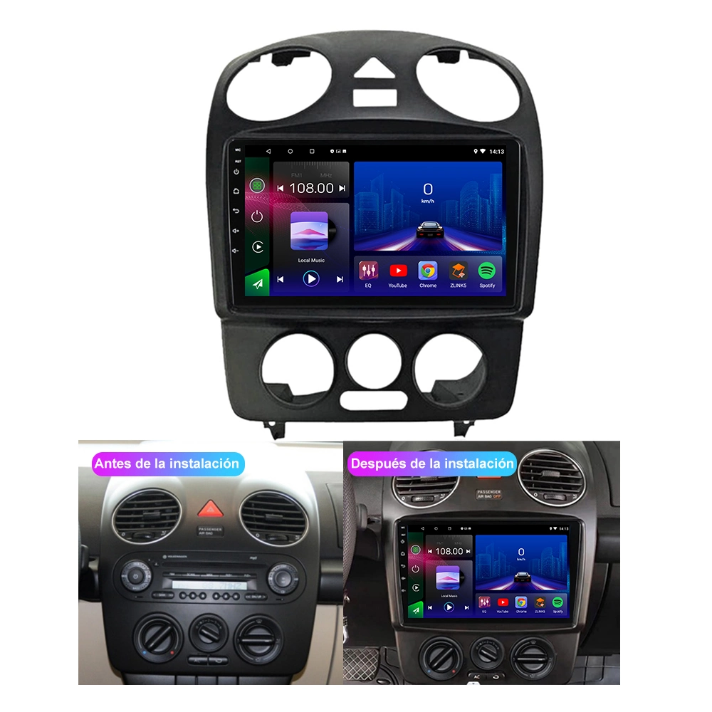 Jmance for VW Beetle 2012-2018 Car Radio Audio Multimedia Video Player Navigation Stereo GPS Android 9 Lnch